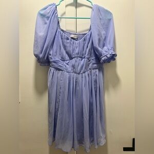 Abercrombie & Fitch Lavender Midi Dress